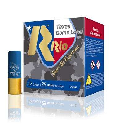 Ammunition Rio Ammunition 1 1/4 oz 12Gauge RIO TG368TX    TXGAME LOAD 12 2.75 8SHT 11/4 25/10